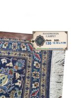 Exquisite Handwoven Kashmar Persian Carpet (Kork Wool) – Item #130 - Image 2