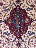 Classic Handwoven Sarouk Persian Carpet (Premium Soft Wool) – Item #131 - Image 8