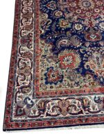 Masterpiece Handwoven Tabriz Persian Carpet with Authentic Signature – Item 133 - Image 3