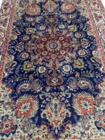 Masterpiece Handwoven Tabriz Persian Carpet with Authentic Signature – Item 133 - Image 2