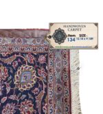 Masterpiece Handwoven Kashan Kork Wool Persian Carpet with Authentic Signature – Item 134 - Image 5