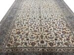 Authentic Persian Kashan Afshan Kork Wool Handwoven Carpet – Item 136 - Image 5