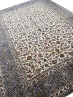 Authentic Persian Kashan Afshan Kork Wool Handwoven Carpet – Item 136 - Image 3