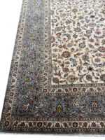 Authentic Persian Kashan Afshan Kork Wool Handwoven Carpet – Item 136 - Image 2