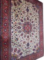 Authentic Handwoven Kashan Rug (Ardabil Design) – Item #141 - Image 7