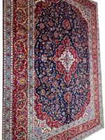 Premium Handwoven Kashan Rug (Masterpiece Color Palette) – Item #145 - Image 7