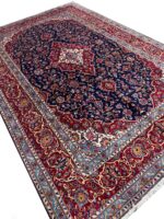Premium Handwoven Kashan Rug (Masterpiece Color Palette) – Item #145 - Image 6