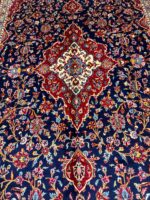 Premium Handwoven Kashan Rug (Masterpiece Color Palette) – Item #145 - Image 3