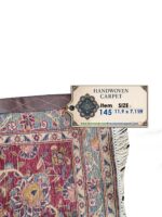 Premium Handwoven Kashan Rug (Masterpiece Color Palette) – Item #145 - Image 8