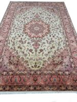 Imperial Shahi Tabriz Rug (60–70 Raj, Wool & Silk) – Item #147 - Image 9
