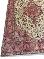 Imperial Shahi Tabriz Rug (60–70 Raj, Wool & Silk) – Item #147 - Image 7