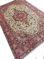 Imperial Shahi Tabriz Rug (60–70 Raj, Wool & Silk) – Item #147 - Image 8