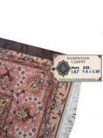 Imperial Shahi Tabriz Rug (60–70 Raj, Wool & Silk) – Item #147 - Image 10