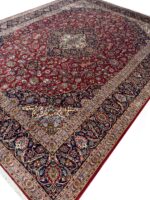 Top Quality Kork Wool Kashan Persian Rug – Item #124 - Image 5