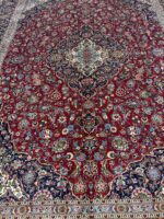 Top Quality Kork Wool Kashan Persian Rug – Item #124 - Image 2