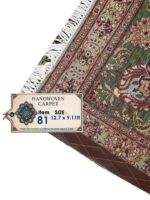 Tabriz 50 Raj Fine Oriental Carpet – Item #81 - Image 2