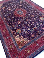 Exquisite Handwoven Sarouk-Kashan Persian Carpet – Item #102 - Image 7