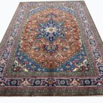 Fine Handwoven Heriz Design Oriental Carpet – Item #157  Short Description