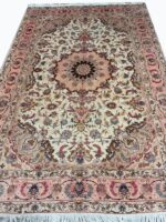 Masterpiece Handwoven Shahi Tabriz Persian Carpet (60 Raj) – Item #158
