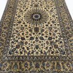 Genuine Hand-Knotted Kashan Rug (Premium Kork Wool) – Item #159