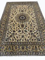 Genuine Hand-Knotted Kashan Rug (Premium Kork Wool) – Item #159