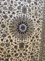 Genuine Hand-Knotted Kashan Rug (Premium Kork Wool) – Item #159 - Image 5