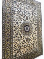 Genuine Hand-Knotted Kashan Rug (Premium Kork Wool) – Item #159 - Image 6