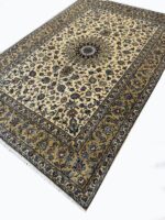 Genuine Hand-Knotted Kashan Rug (Premium Kork Wool) – Item #159 - Image 4