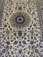 Genuine Hand-Knotted Kashan Rug (Premium Kork Wool) – Item #159 - Image 3