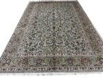 Fine Hand-Knotted Kashan Rug – All-Over Floral Islimi Design (No Medallion) | Item 163