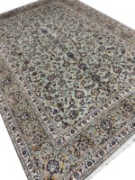 Fine Hand-Knotted Kashan Rug – All-Over Floral Islimi Design (No Medallion) | Item 163 - Image 5