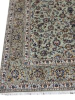 Fine Hand-Knotted Kashan Rug – All-Over Floral Islimi Design (No Medallion) | Item 163 - Image 6