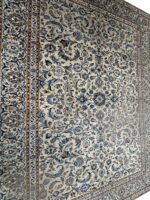 Fine Masterpiece Hand-Knotted Kashan Rug – All-Over Islimi Floral Design with Weaver’s Signature | Item 165 - Image 3