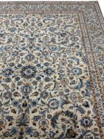 Fine Masterpiece Hand-Knotted Kashan Rug – All-Over Islimi Floral Design with Weaver’s Signature | Item 165 - Image 2