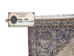 Fine Masterpiece Hand-Knotted Kashan Rug – All-Over Islimi Floral Design with Weaver’s Signature | Item 165 - Image 6