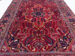 Antique Style Hand-Knotted Tribal Lilihan Sarouk Rug – Geometric Medallion Village Design | Item 171 - Image 2