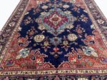 Masterpiece Hand-Knotted Tabriz Rug – Elegant Mahi (Fish) Design with Central Medallion | Item 173 - Image 2