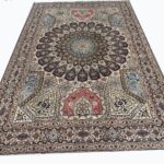 Investment-Grade 70 Raj Hand-Knotted "Taj Mahal" Architectural Masterpiece Rug with Silk Highlights | Item 174