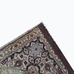 Investment-Grade 70 Raj Hand-Knotted "Taj Mahal" Architectural Masterpiece Rug with Silk Highlights | Item 174 - Image 6