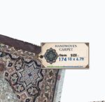 Investment-Grade 70 Raj Hand-Knotted "Taj Mahal" Architectural Masterpiece Rug with Silk Highlights | Item 174 - Image 8