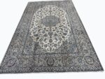Masterpiece Hand-Knotted Kashan Rug – Royal Central Medallion & Lachak-Toranj Design | Item 175 - Image 5