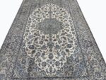 Masterpiece Hand-Knotted Kashan Rug – Royal Central Medallion & Lachak-Toranj Design | Item 175 - Image 2