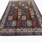 Authentic Handwoven Bakhtiari Khesti (Garden Panel) Fine Carpet – Pictorial Persian Masterpiece | Item 178