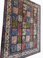 Authentic Handwoven Bakhtiari Khesti (Garden Panel) Fine Carpet – Pictorial Persian Masterpiece | Item 178 - Image 6