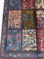 Authentic Handwoven Bakhtiari Khesti (Garden Panel) Fine Carpet – Pictorial Persian Masterpiece | Item 178 - Image 4