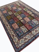 Authentic Handwoven Bakhtiari Khesti (Garden Panel) Fine Carpet – Pictorial Persian Masterpiece | Item 178 - Image 5