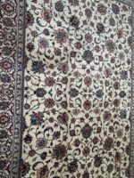 Fine Handwoven Kashan Carpet – All-Over Isfahan Shah Abbasi Floral Design | Item 179 - Image 4