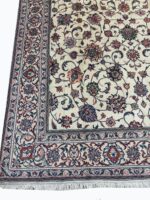 Fine Handwoven Kashan Carpet – All-Over Isfahan Shah Abbasi Floral Design | Item 179 - Image 2