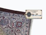 Fine Handwoven Kashan Carpet – All-Over Isfahan Shah Abbasi Floral Design | Item 179 - Image 7