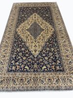 Fine Handwoven Nain Carpet – Premium Wool & Genuine Silk Detail with Pictorial Design | Item 182